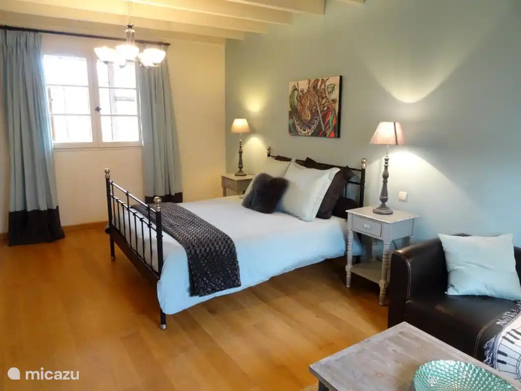 Chambre au rez-de-chaussée avec salle de bain attenante