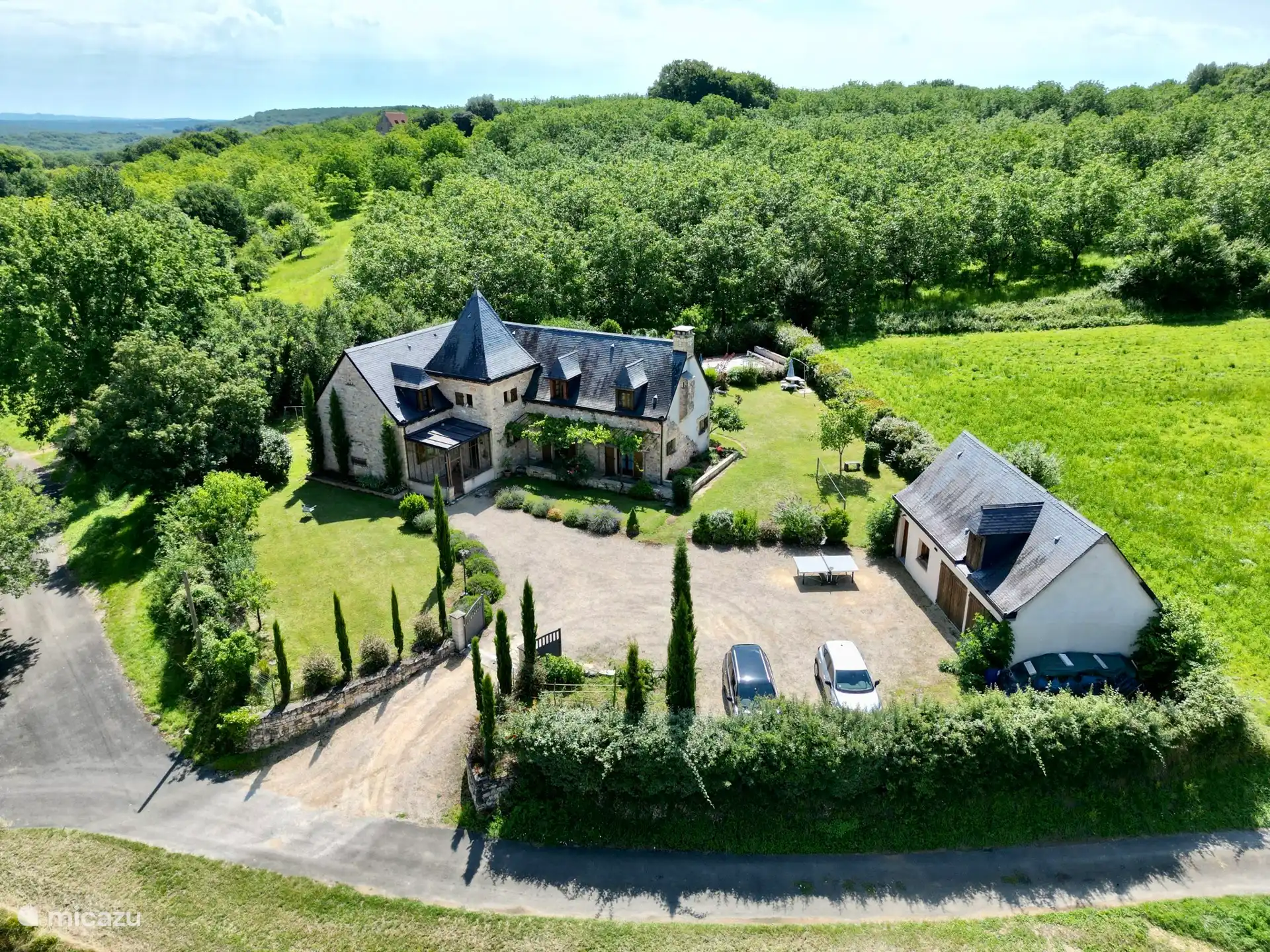 Location de Vacances France, Dordogne, La Cassagne, villa - Villa individuelle avec piscine privée