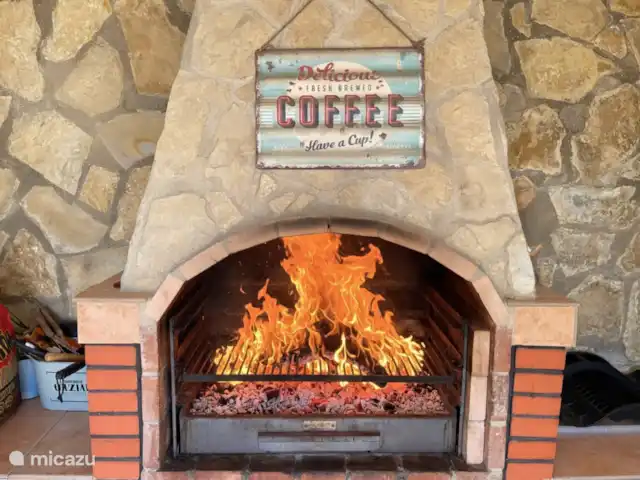 Location de Vacances Espagne, Andalousie, Córdoba, villa -  Villa de Lola Barbecue extérieur couvert