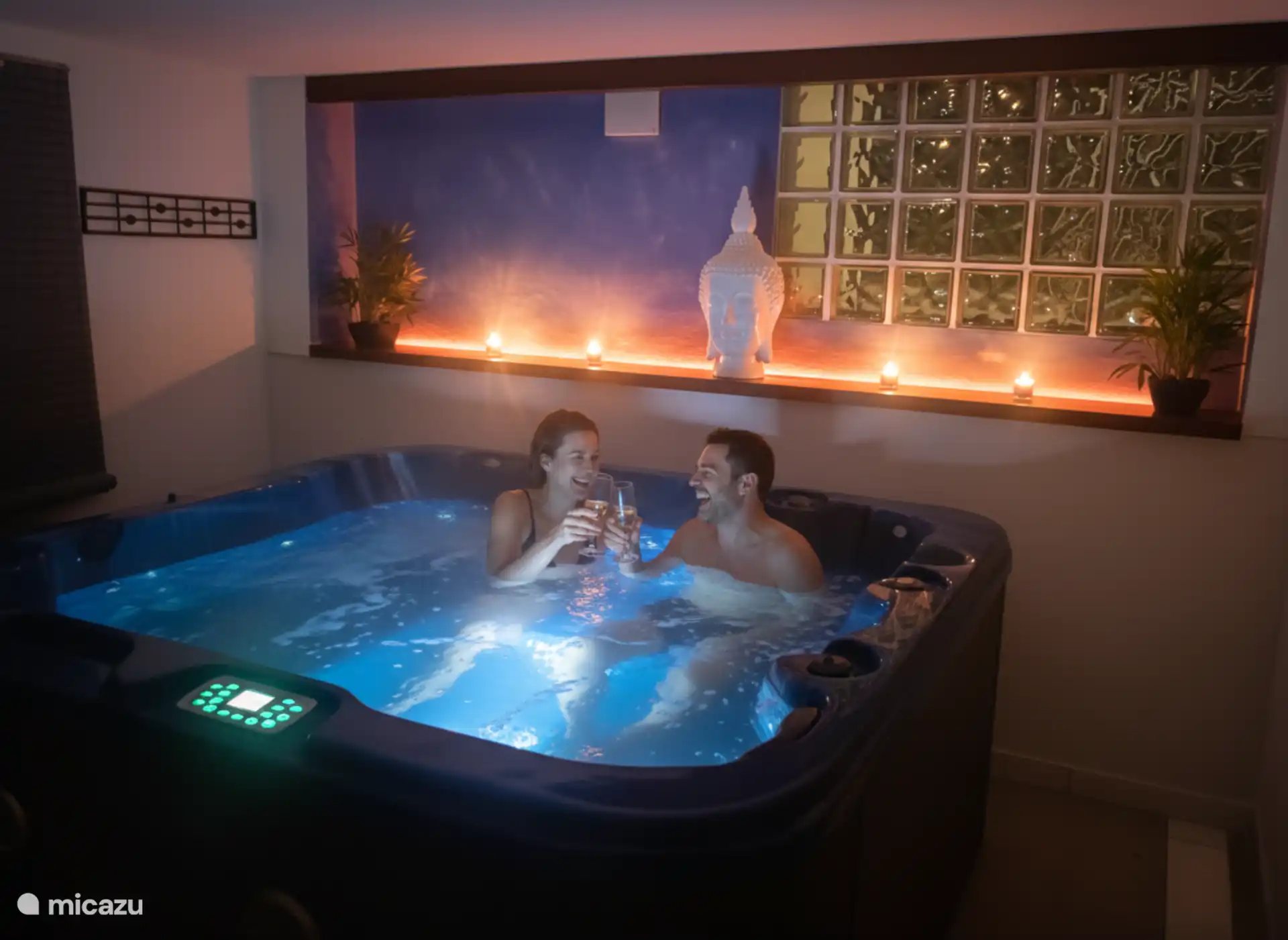 Jakuzzy calefactado todo el año (Incluído en el precio) Sin sorpresas!