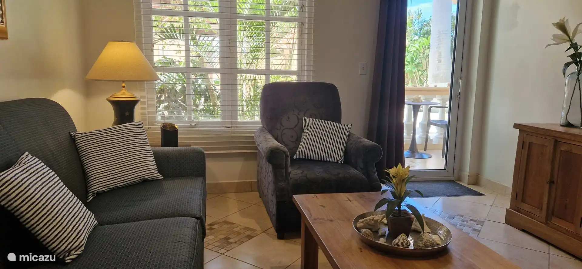 Woonkamer met slaapbank