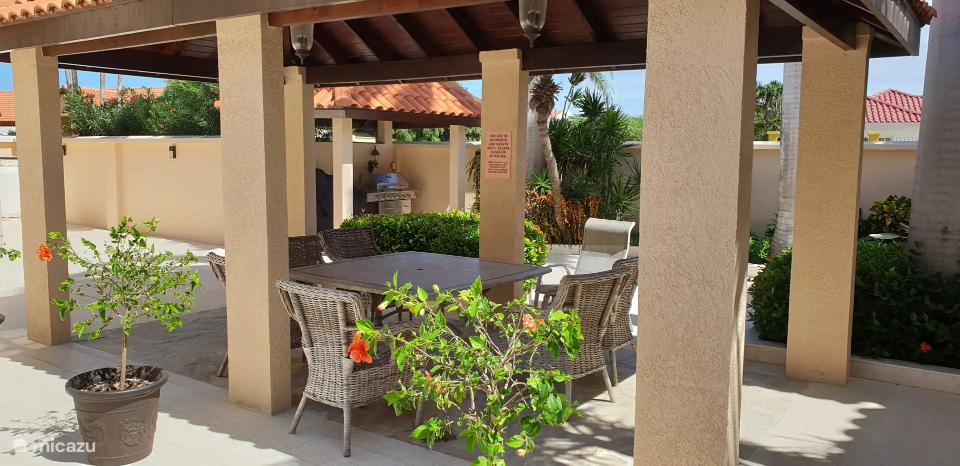 Gemeenschappelijke ruimte, barbecue