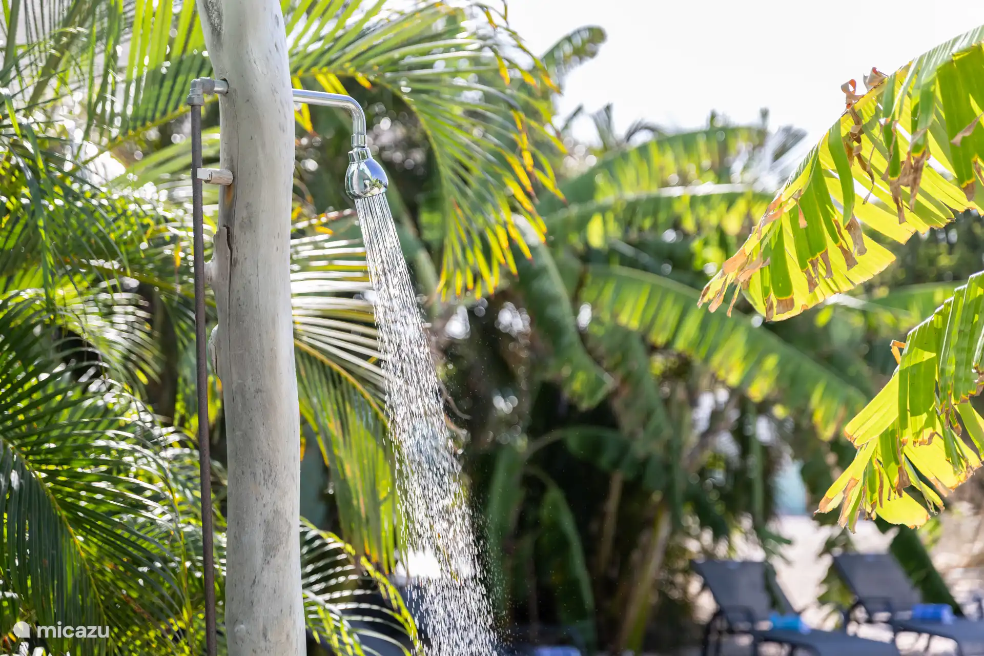 Douche extérieure