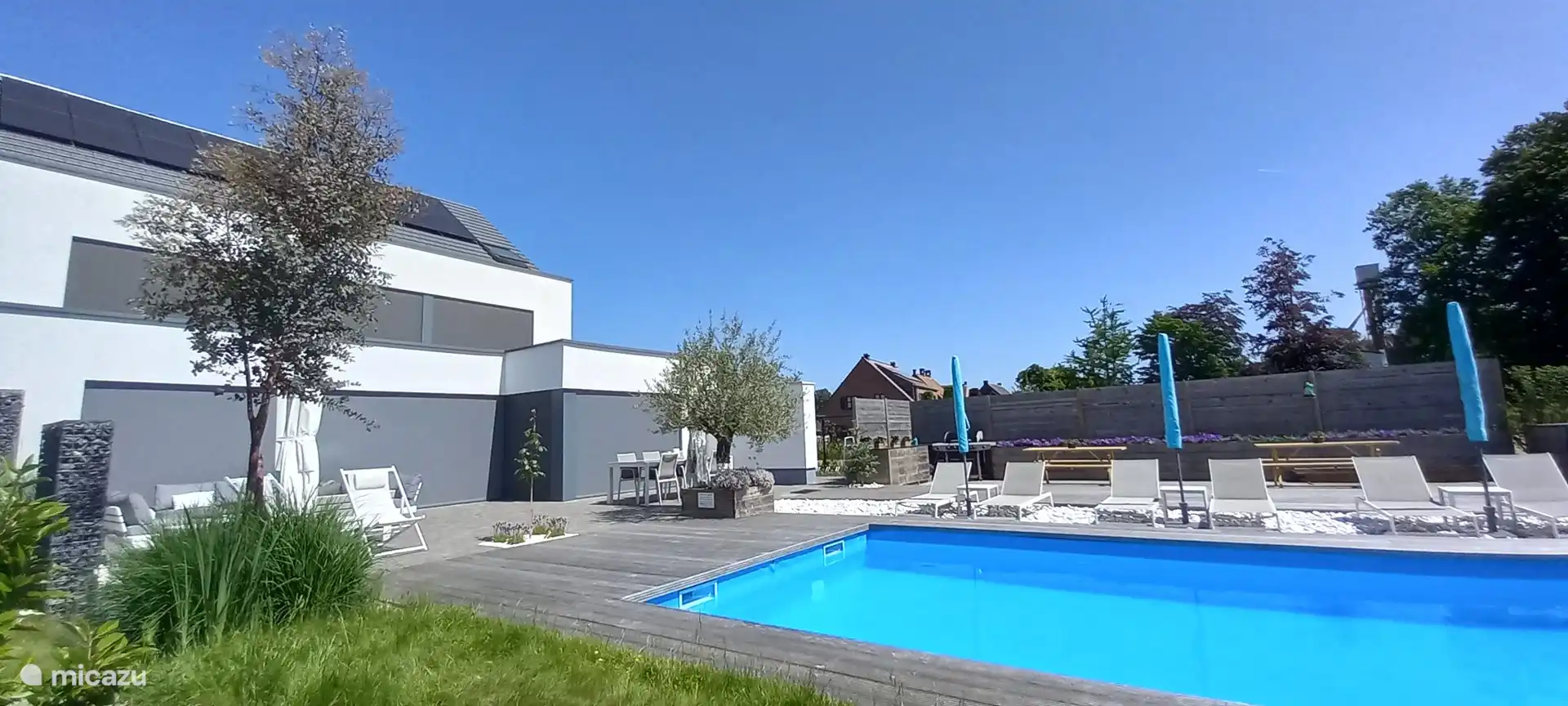 villa, Geraardsbergen, Flandes Oriental, Bélgica -  Villa Blue Garden 5 dormitorios