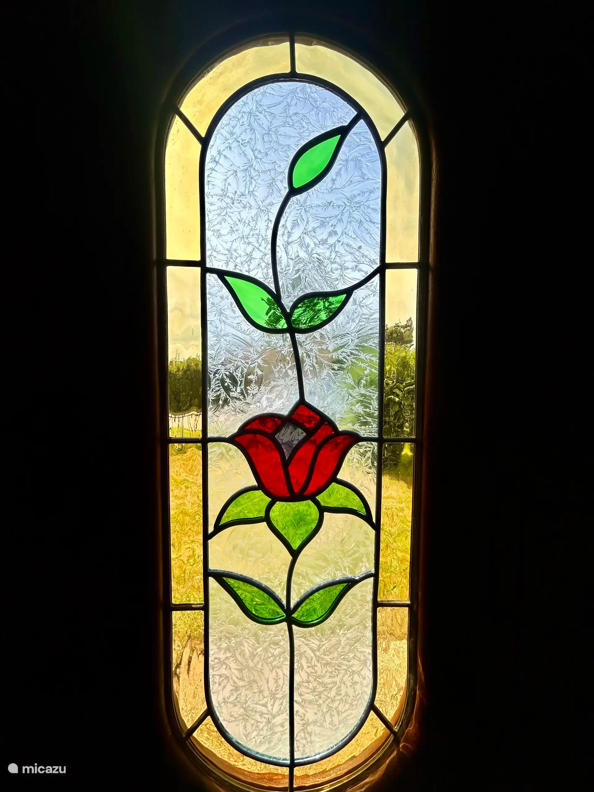 glas in lood voordeur