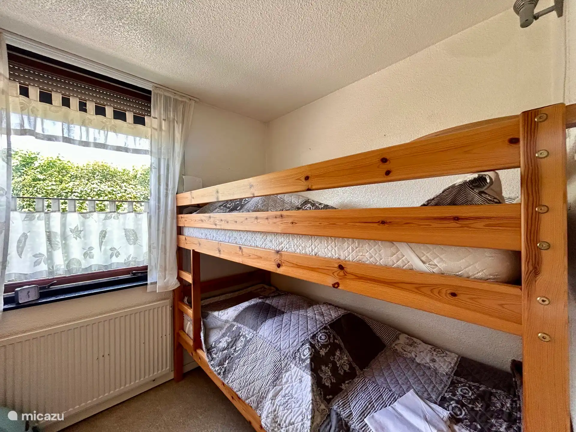 Slaapkamer met stapelbed