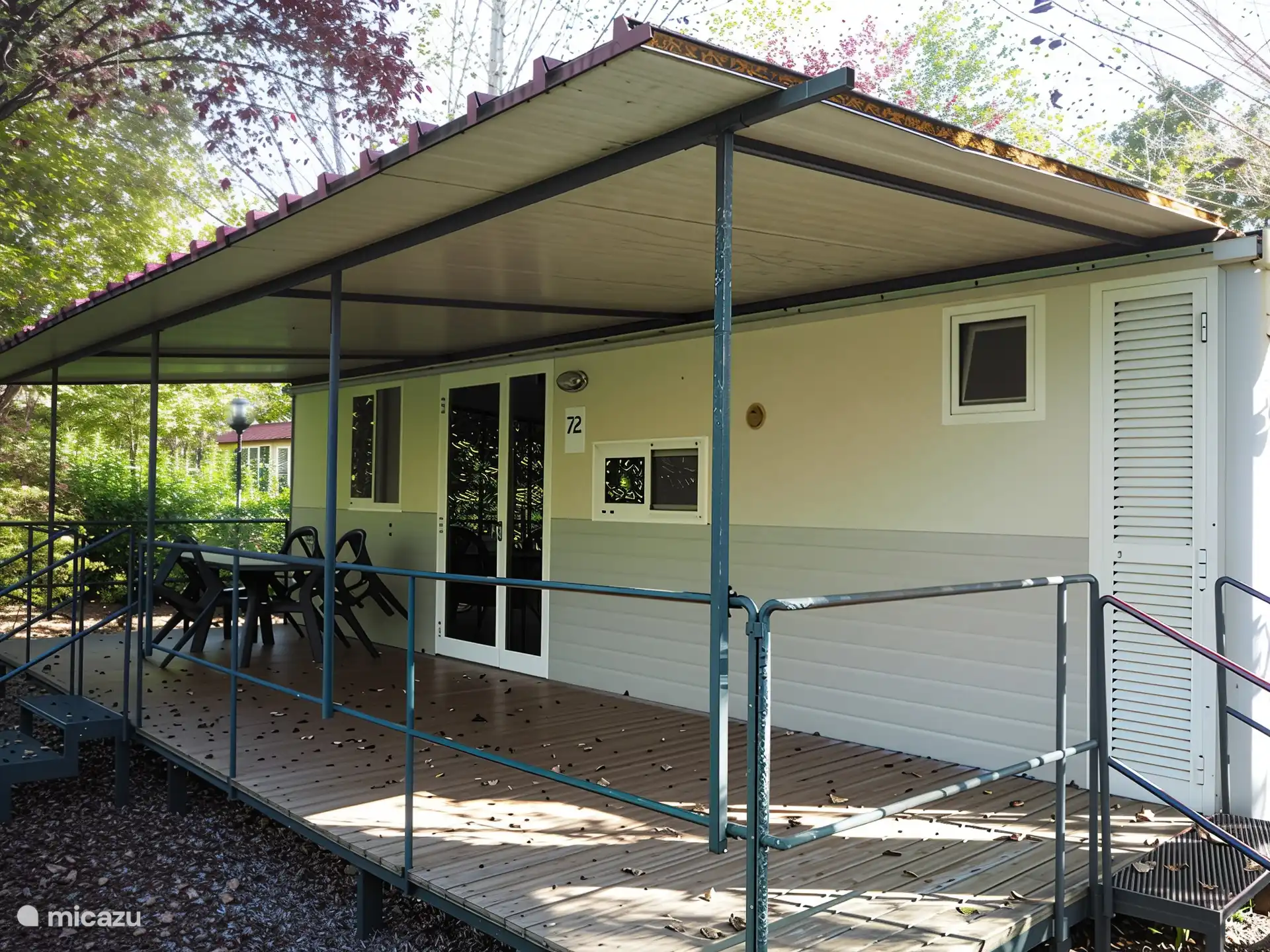 Mobile home with air conditioning and decking in Italy, Tuscany, Capannole - Mobile home
