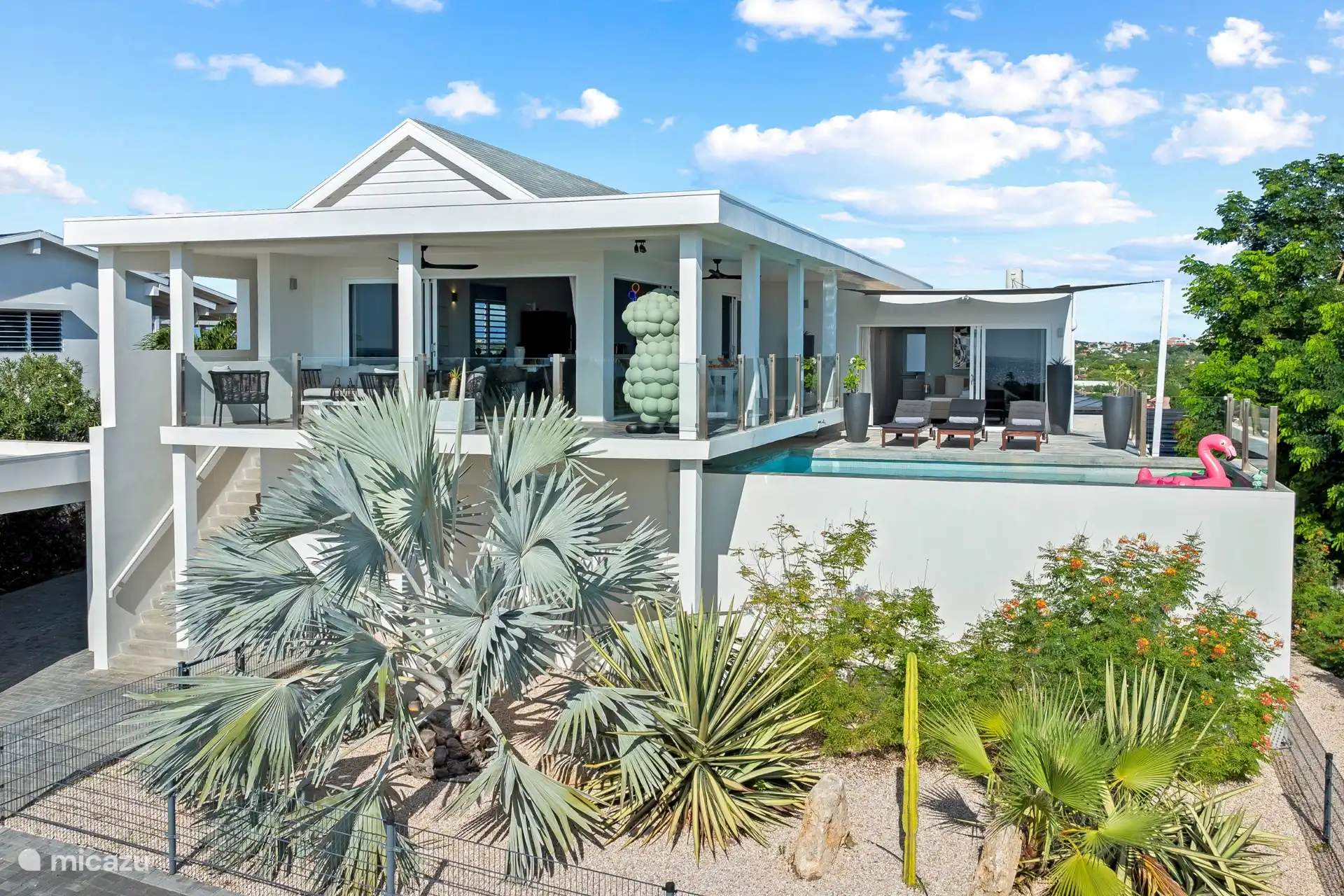 villa, Marie Pampoen, Banda Ariba (East), Curaçao -  Artistic Villa Scoop with sea view