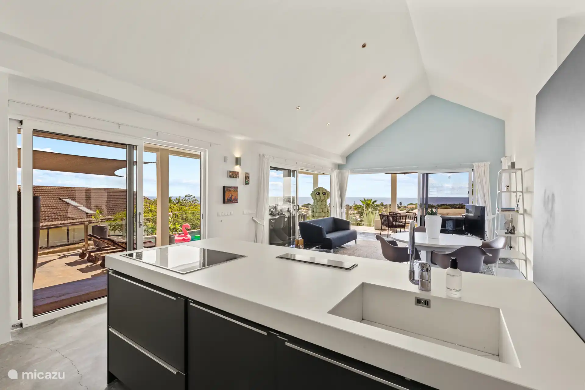 The villa is furnished with high-quality materials and luxurious amenities to ensure maximum comfort.