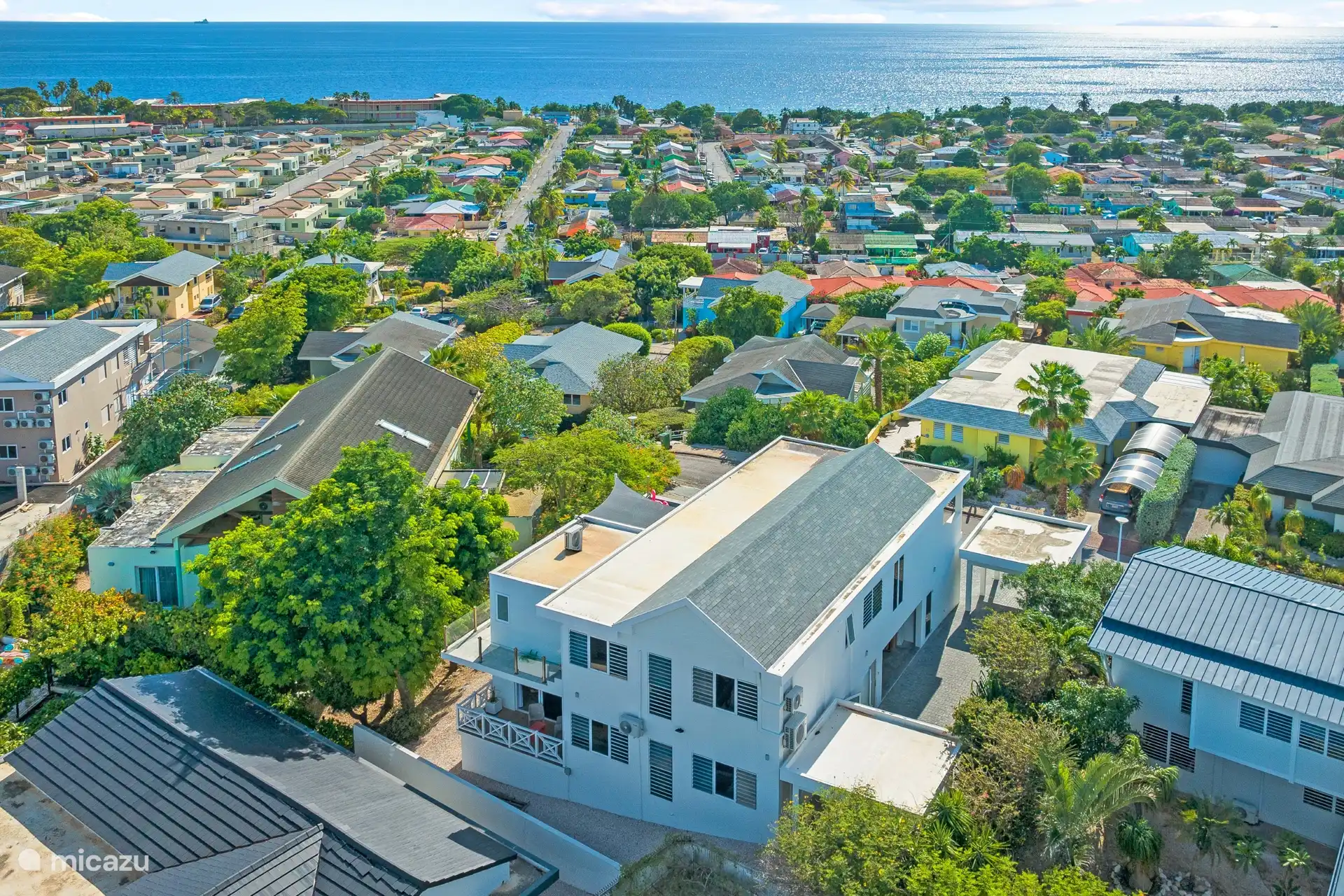 The Villa is within walking distance of Mambo Beach