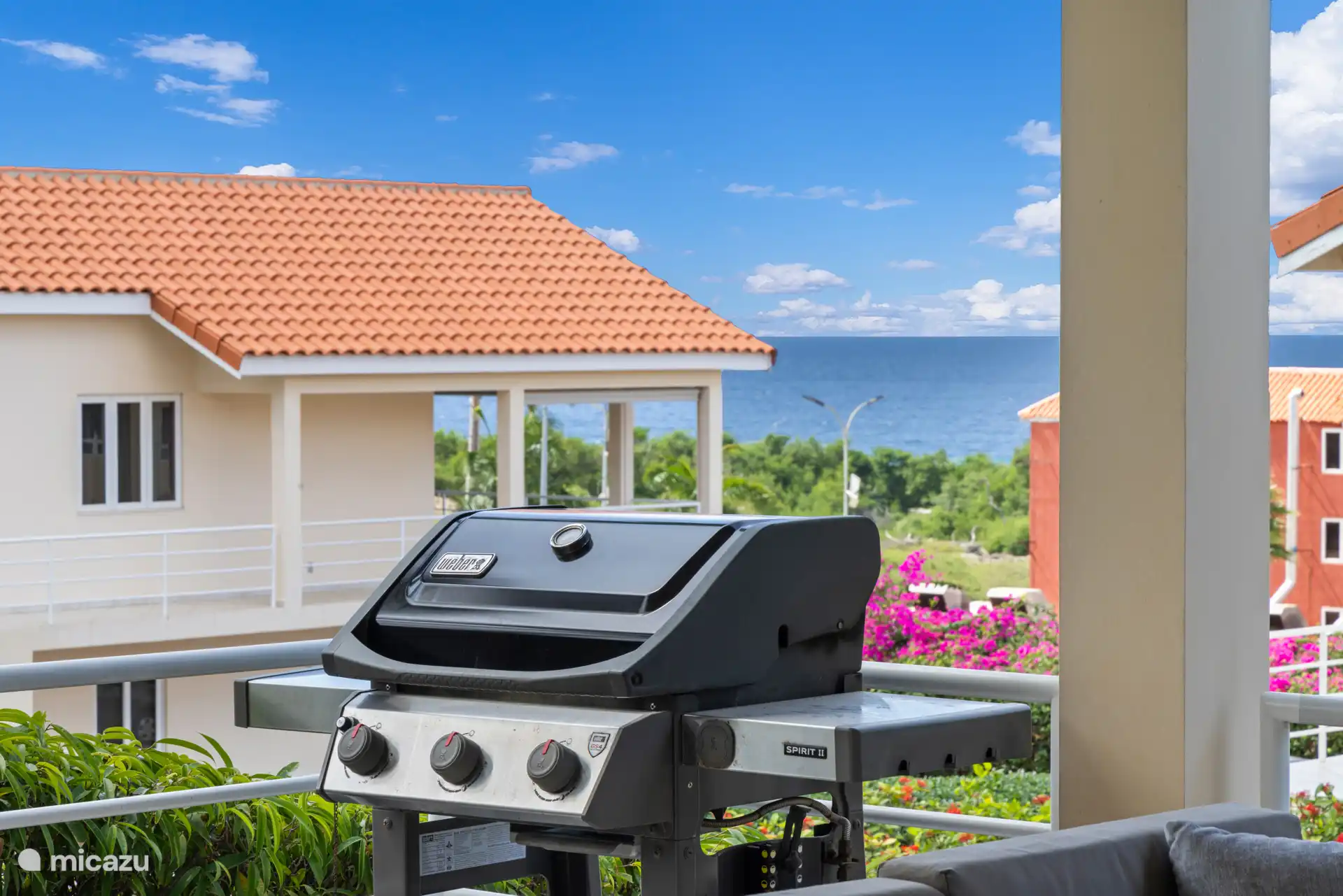 From the balcony there is sea view