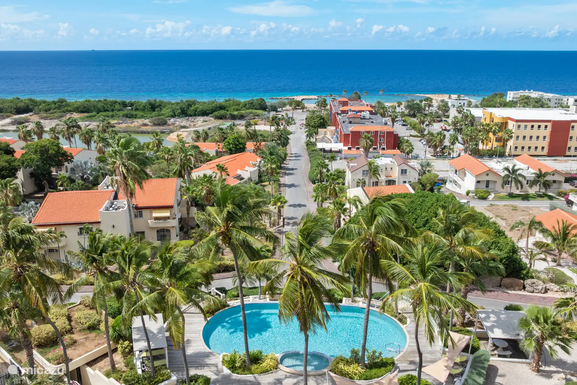 Just 400 meters from the beach