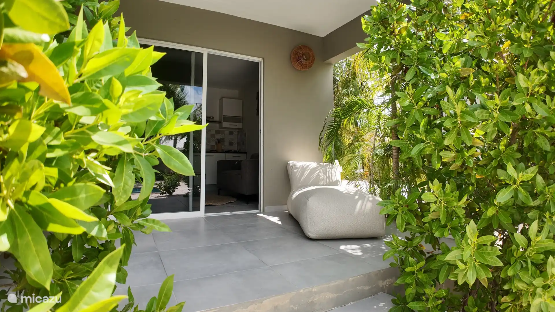 Terrasse der Wohnung.