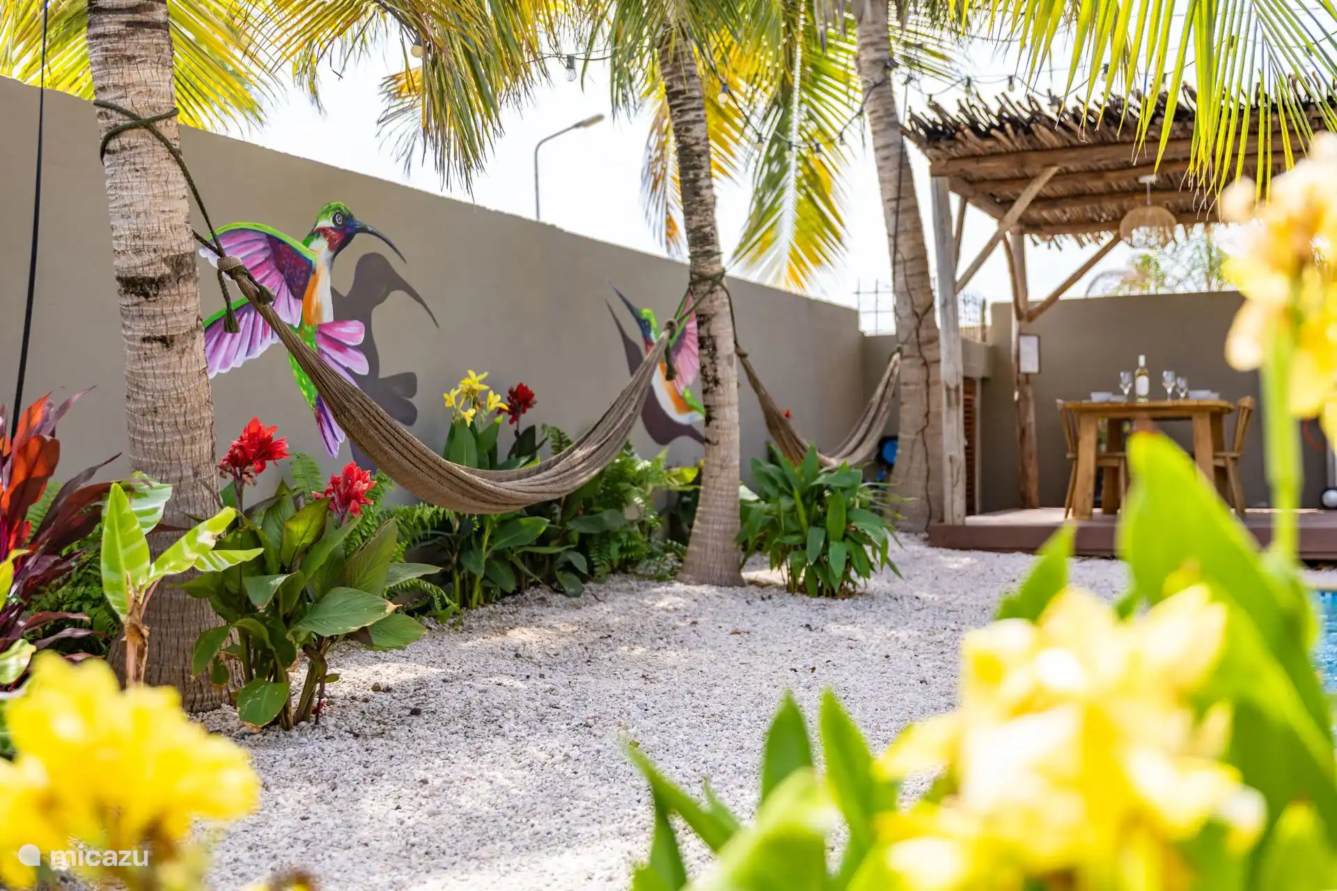 Détendez-vous dans nos hamacs !