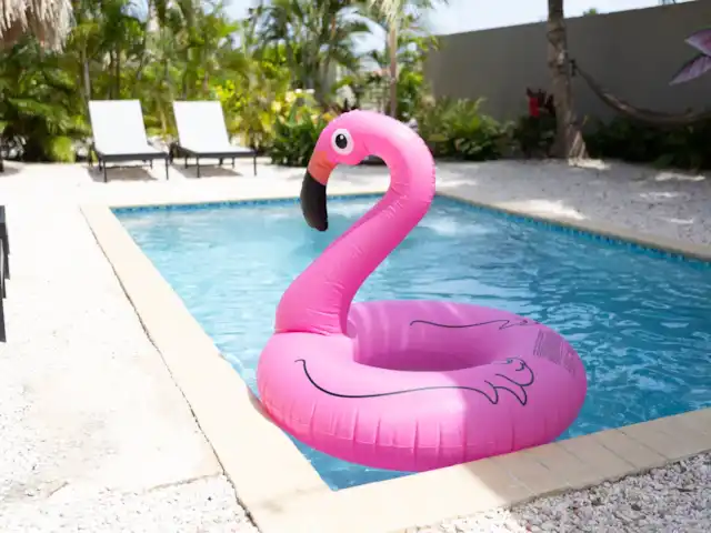 Daaibooi avec piscine en magnésium | Curaçao, Curaçao-Centre, Willemstad - appartement Jardin partagé avec piscine en magnésium.