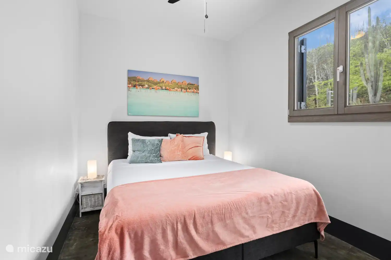 Bedroom of the guest house