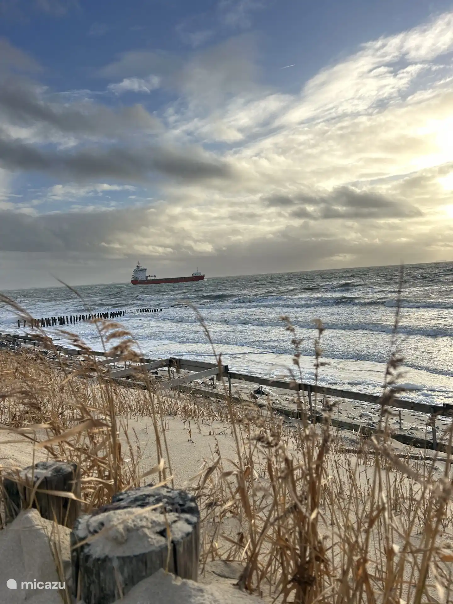 Weskapelle mit Meeresblick