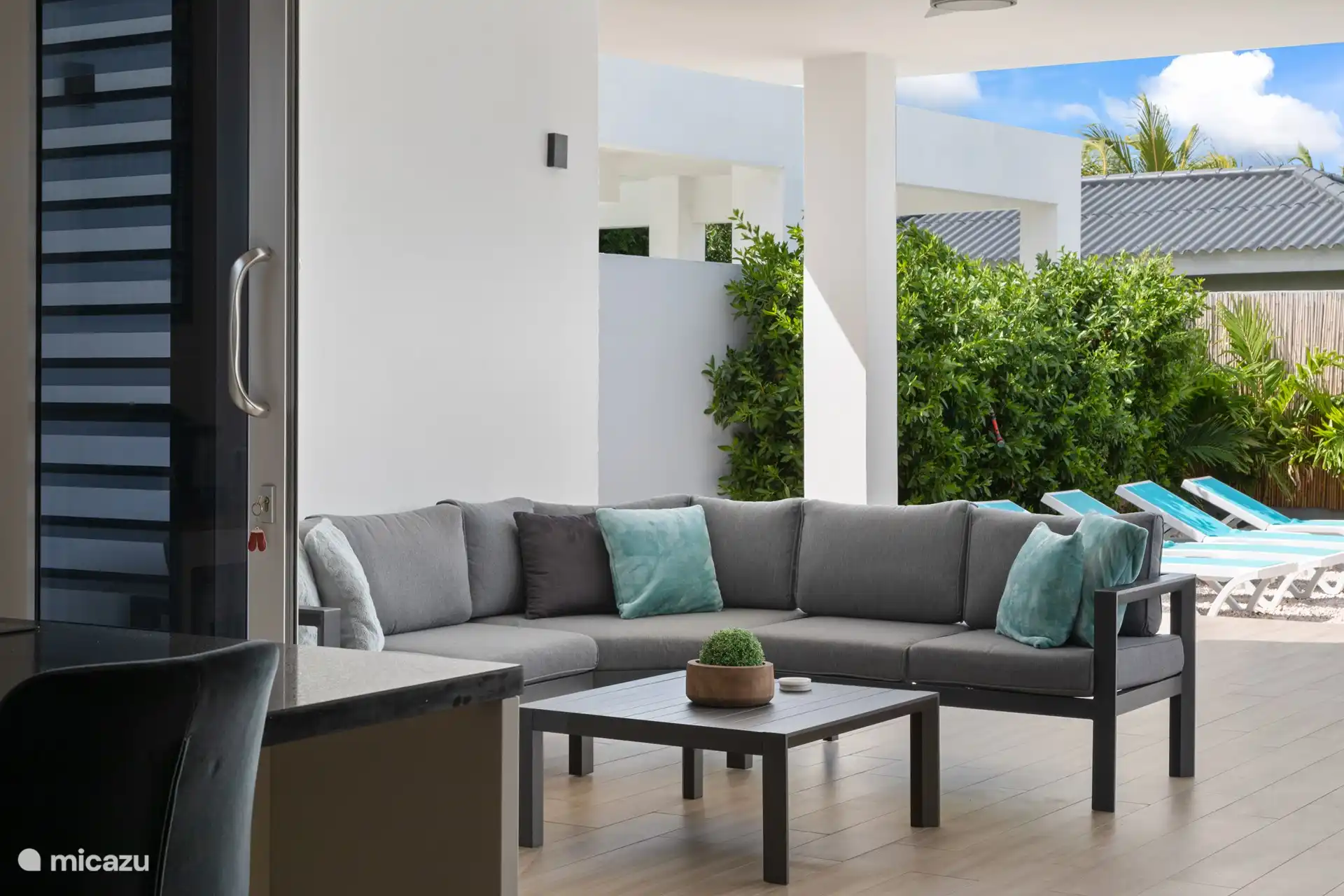 You are also fully equipped outside