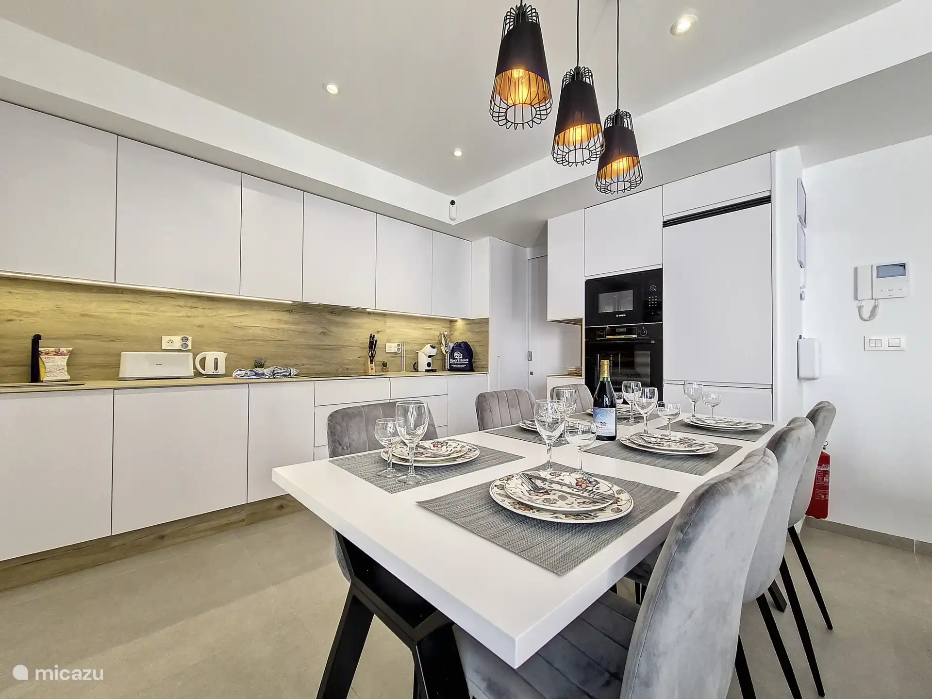 open keuken in living