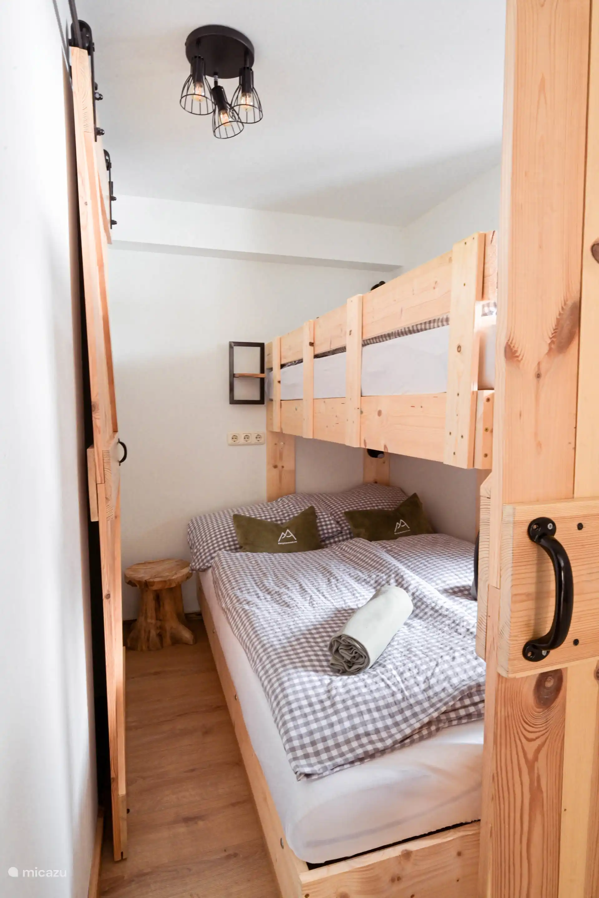 Bedroom 2 with adjoining bathroom for the children