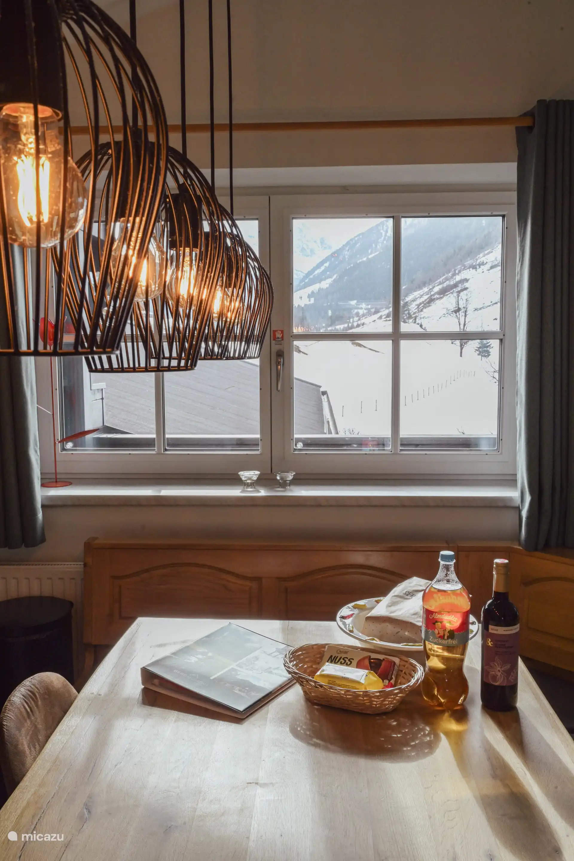 View from the dining area