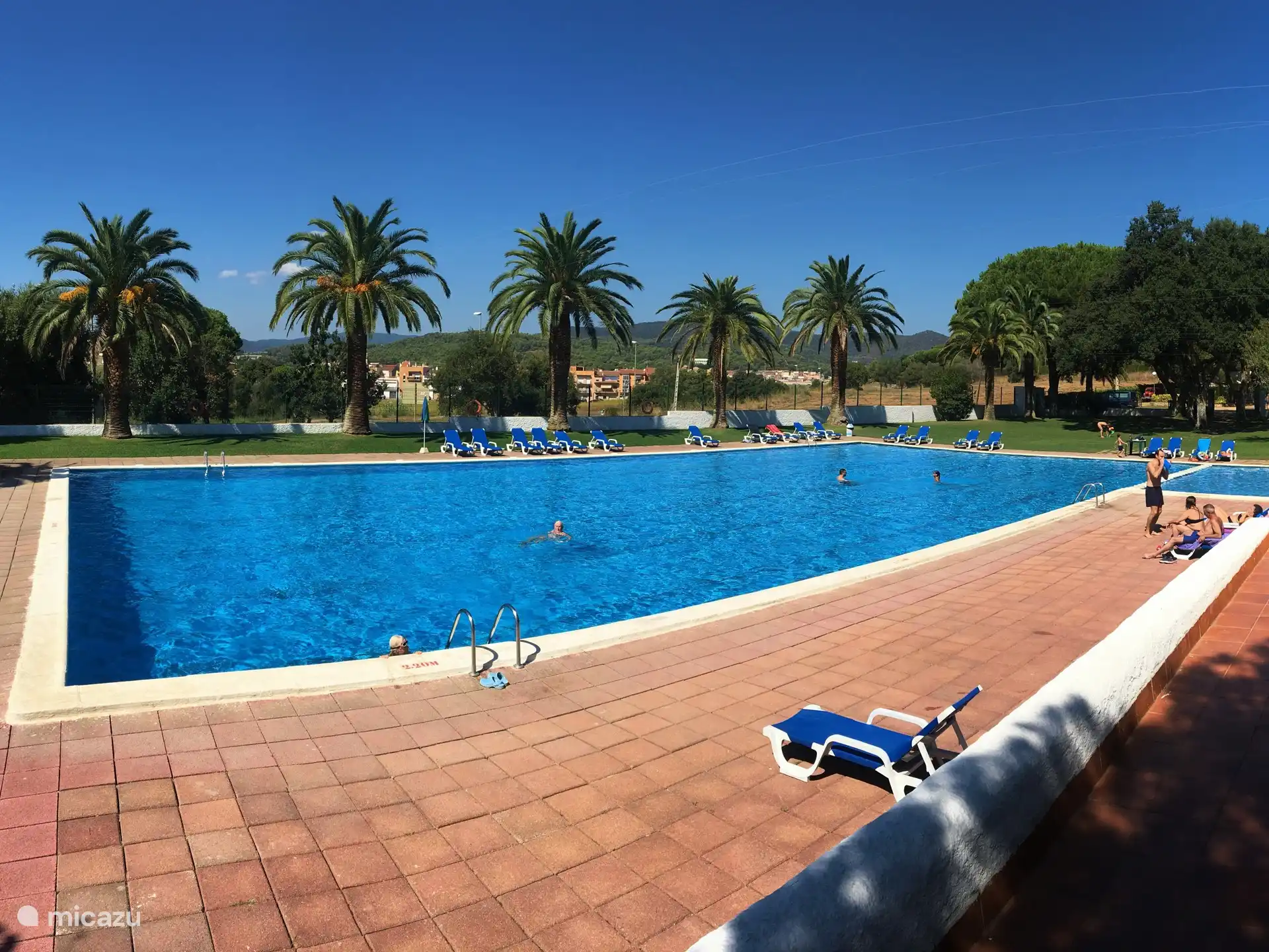 Olympisches Schwimmbad.