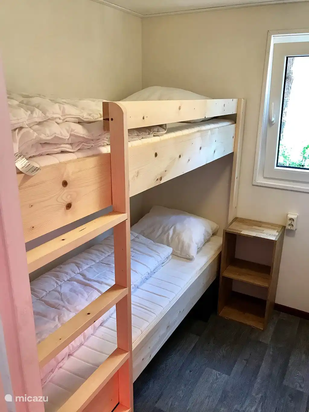 Schlafzimmer 2 mit Etagenbetten.