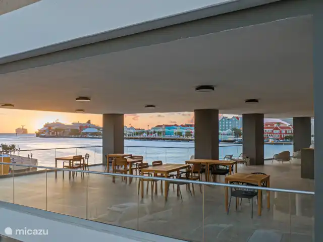 The Wharf 1D - au cœur de Willemstad | Curaçao, Curaçao-Centre, Willemstad - appartement De magnifiques couchers de soleil sont inclus.