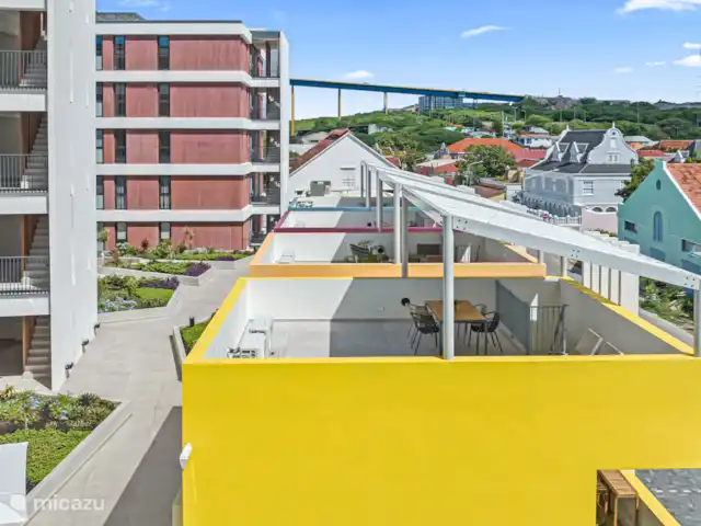 The Wharf 1D - au cœur de Willemstad | Curaçao, Curaçao-Centre, Willemstad - appartement Votre propre terrasse sur le toit !