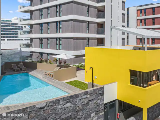 The Wharf 1D - au cœur de Willemstad | Curaçao, Curaçao-Centre, Willemstad - appartement Piscine partagée