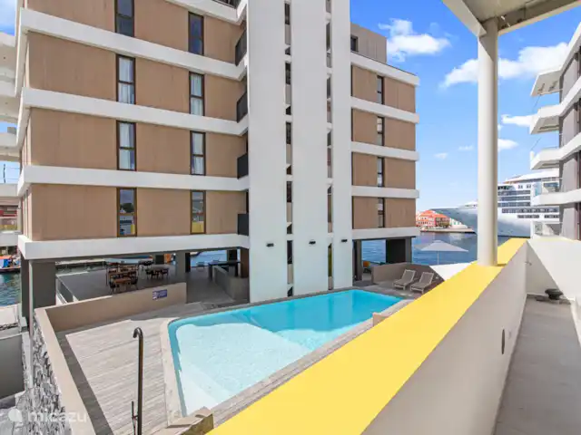 The Wharf 1D - au cœur de Willemstad | Curaçao, Curaçao-Centre, Willemstad - appartement Photo prise depuis le toit-terrasse.