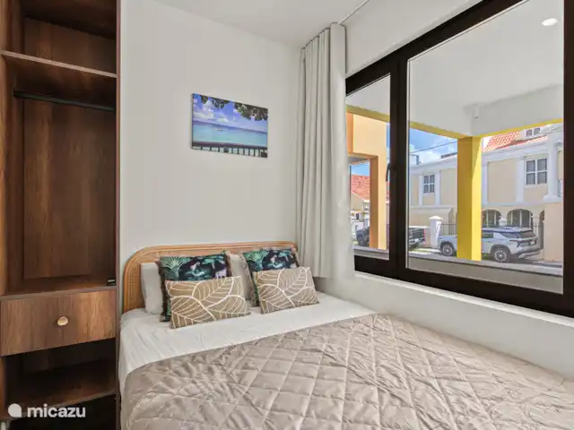 The Wharf 1D - au cœur de Willemstad | Curaçao, Curaçao-Centre, Willemstad - appartement Deuxième chambre - espace confortable et pratique