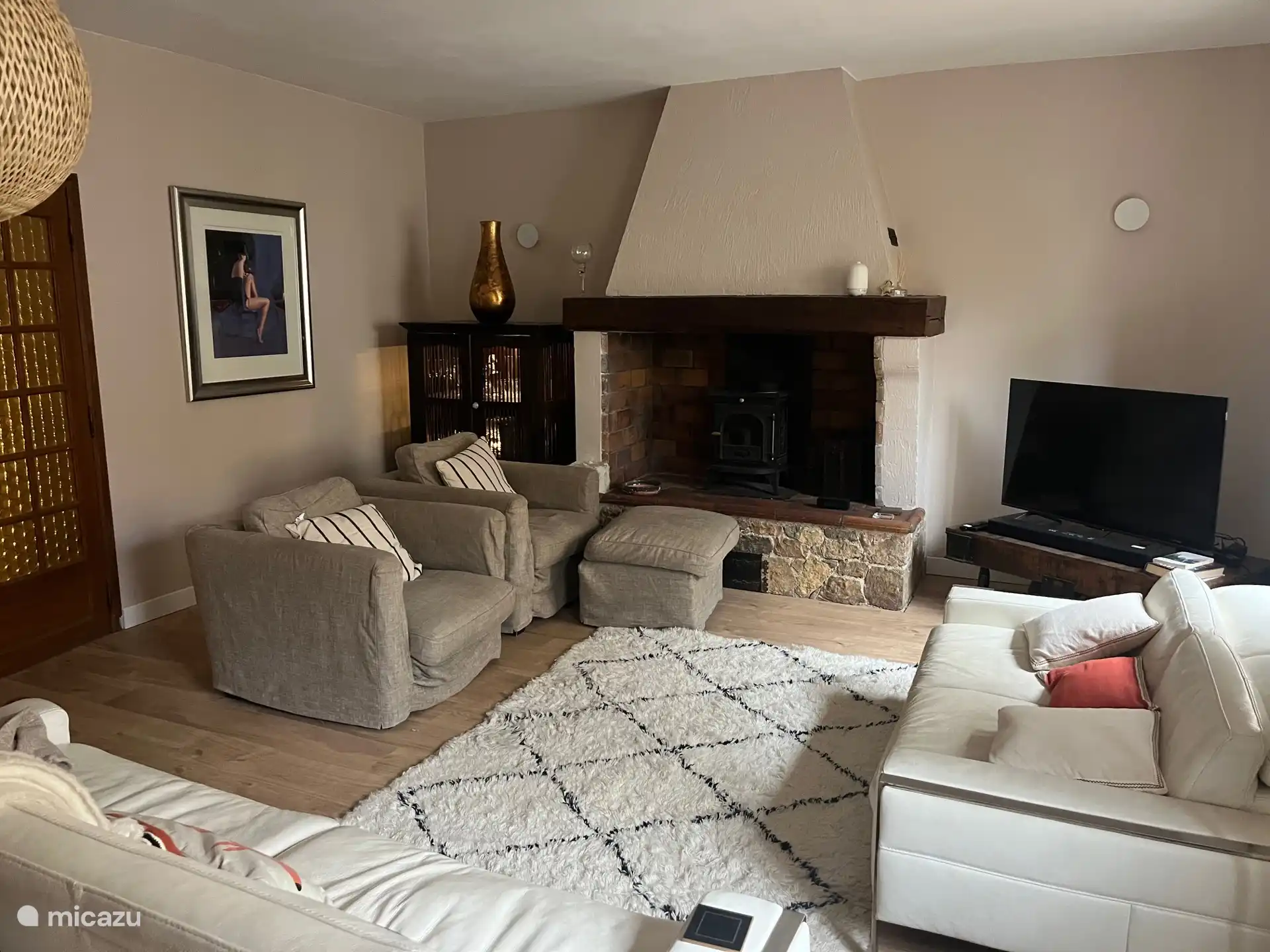 Salón principal en la primera planta