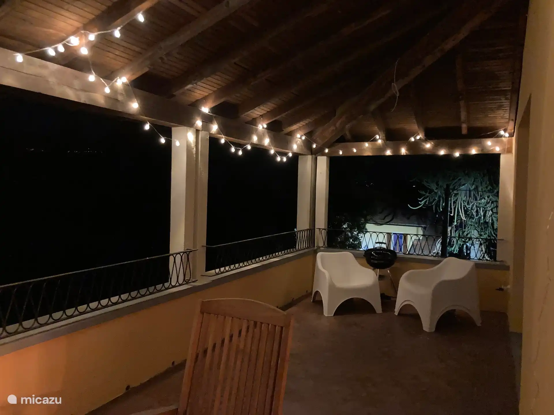 Terrasse am Abend