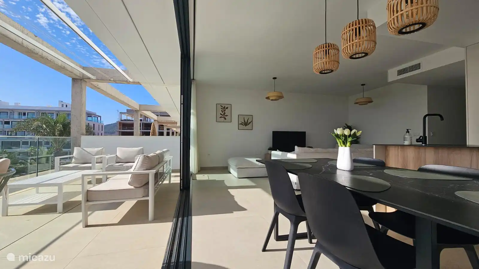 Terras en living