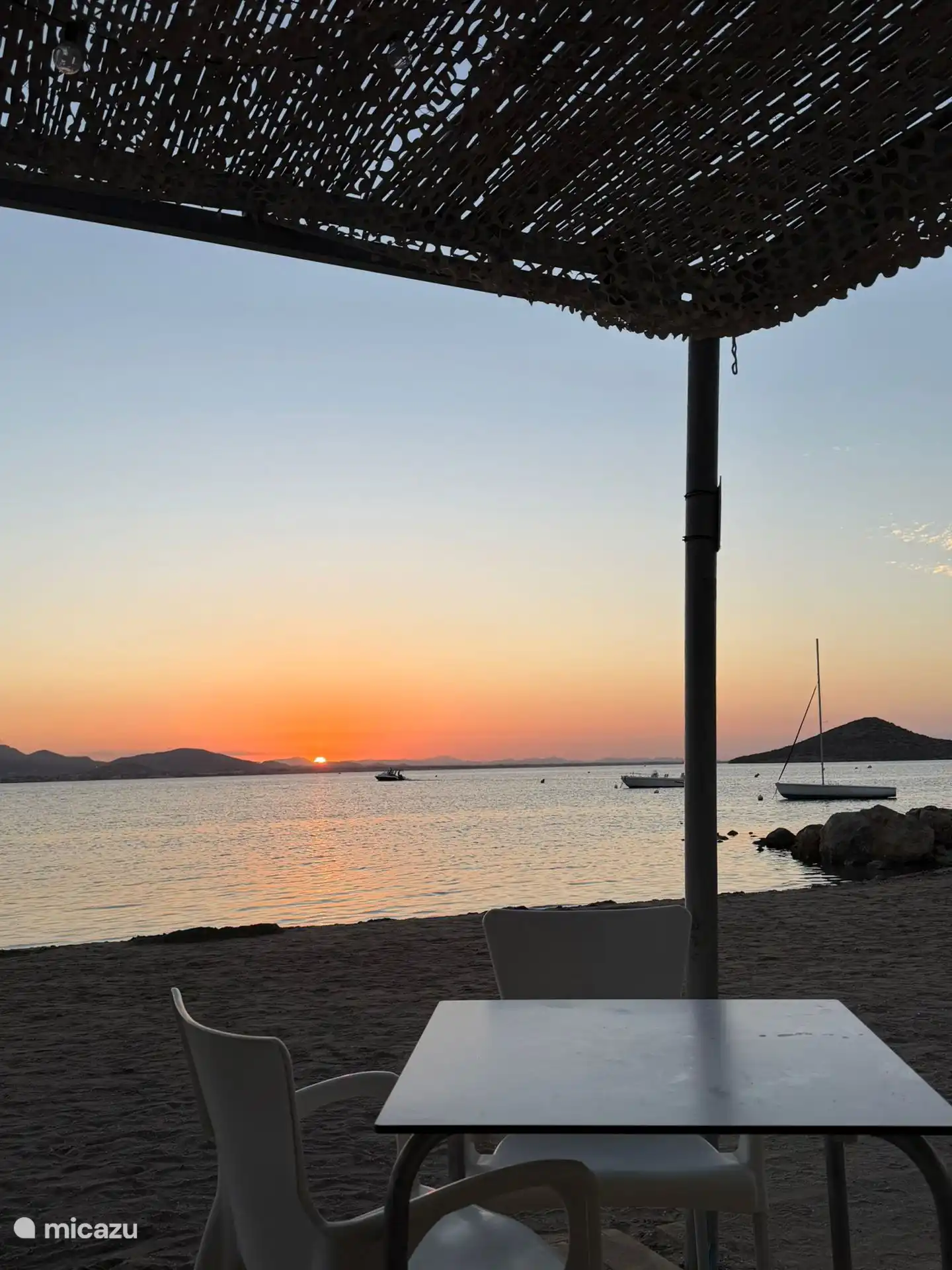 Sonnenuntergang von La Manga