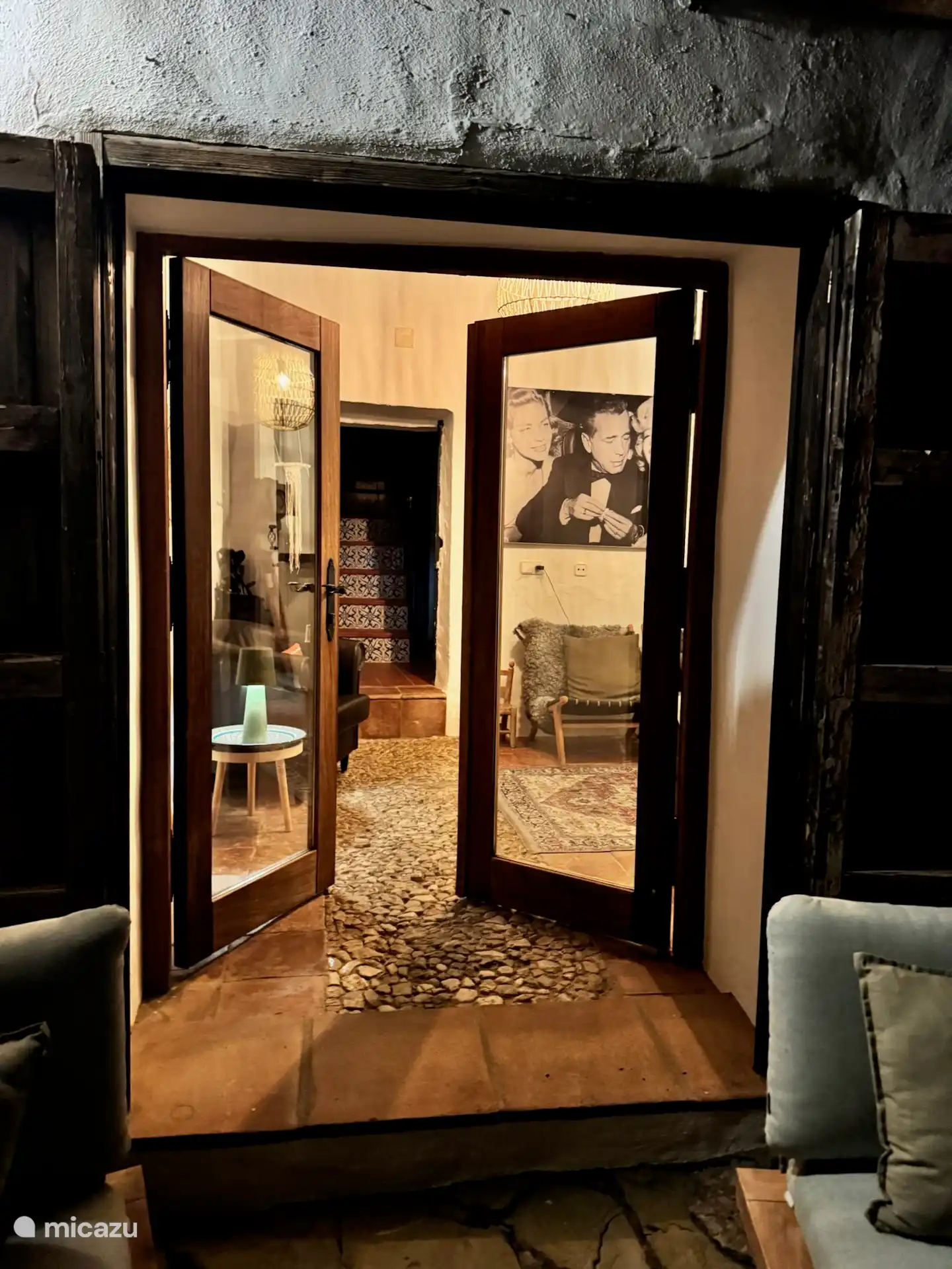 Vista desde la terraza al B&B