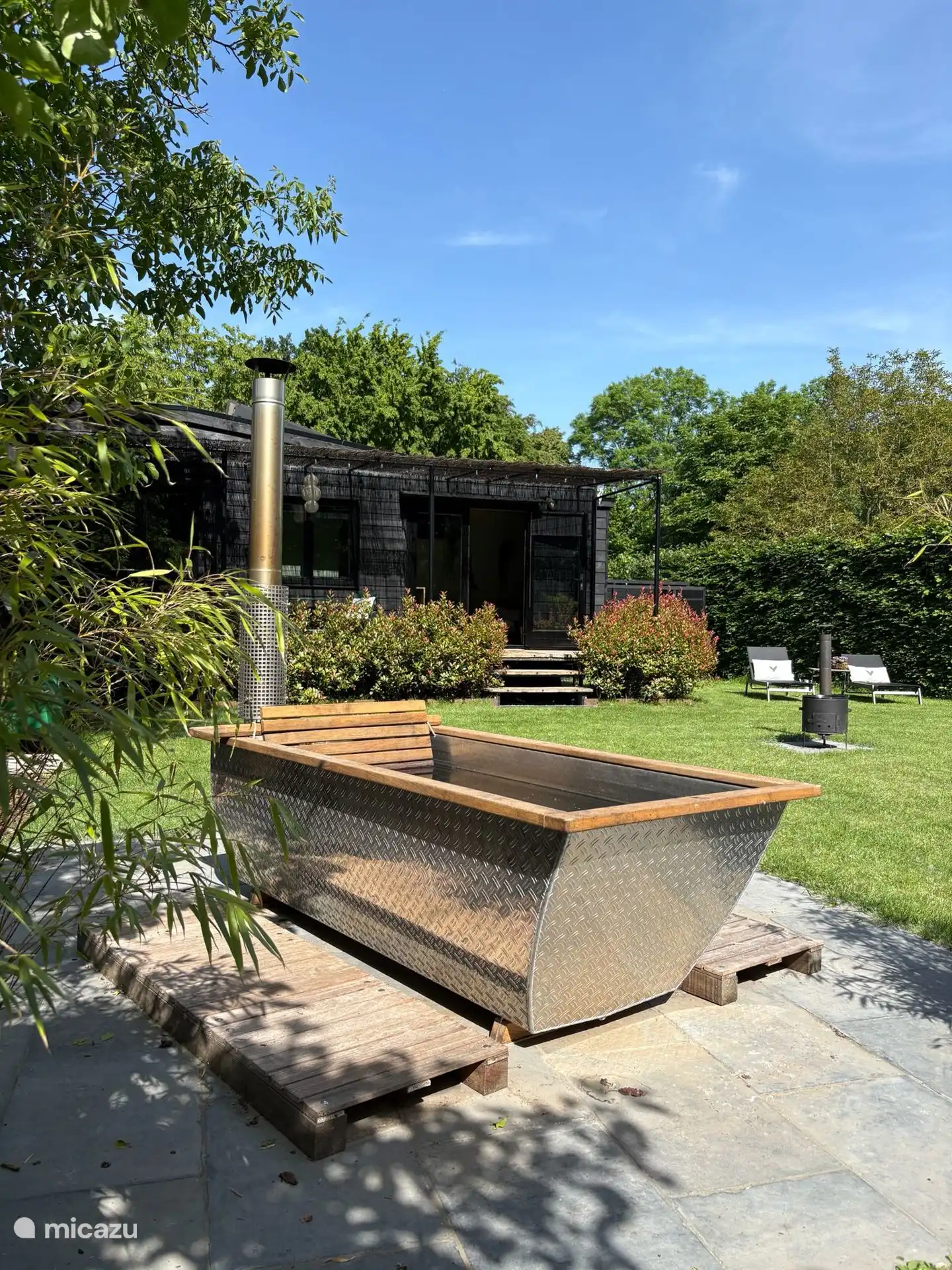 tiny house huren in Nederland, Limburg, Susteren – Bij Sjanet - Tiny house