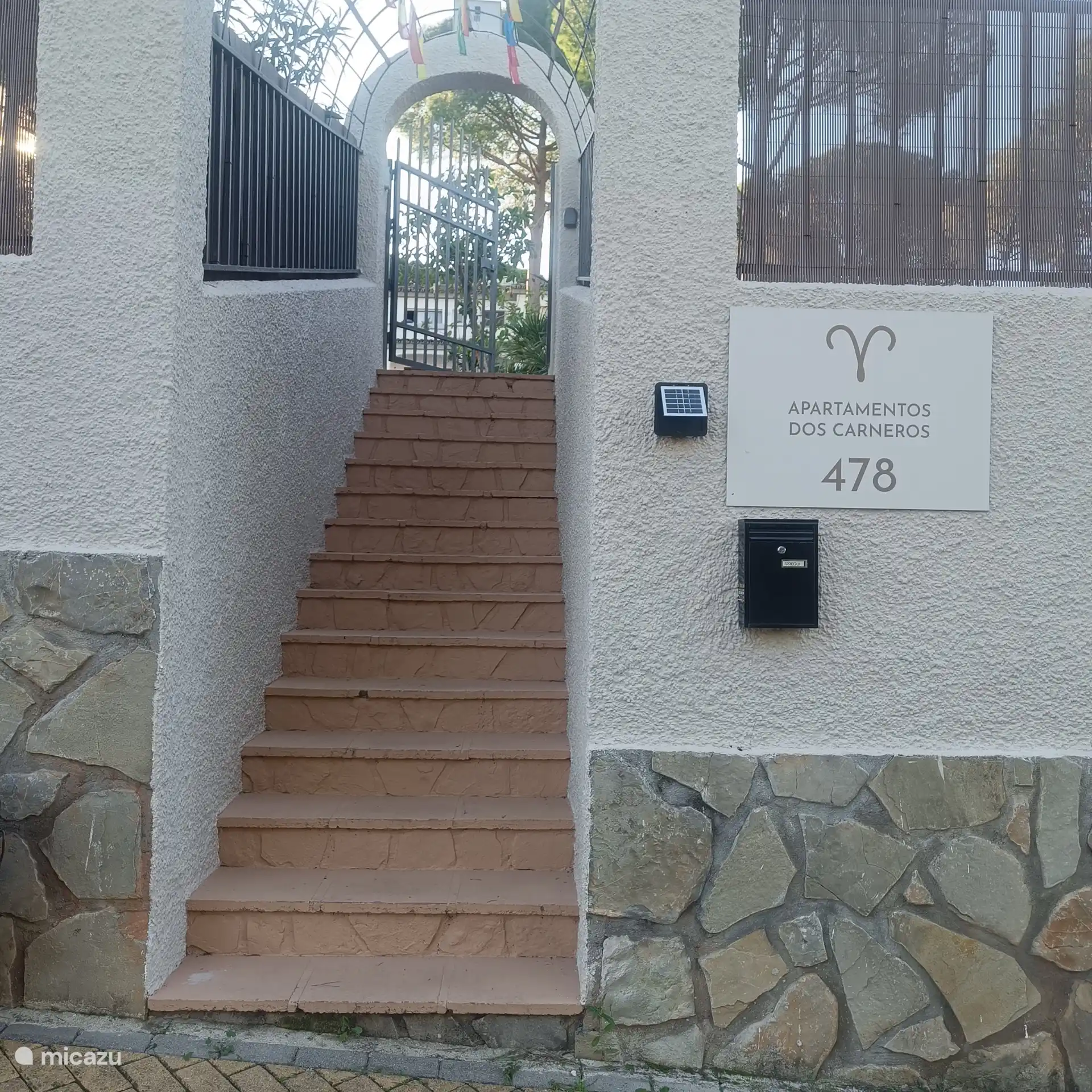 Ubicación de la entrada