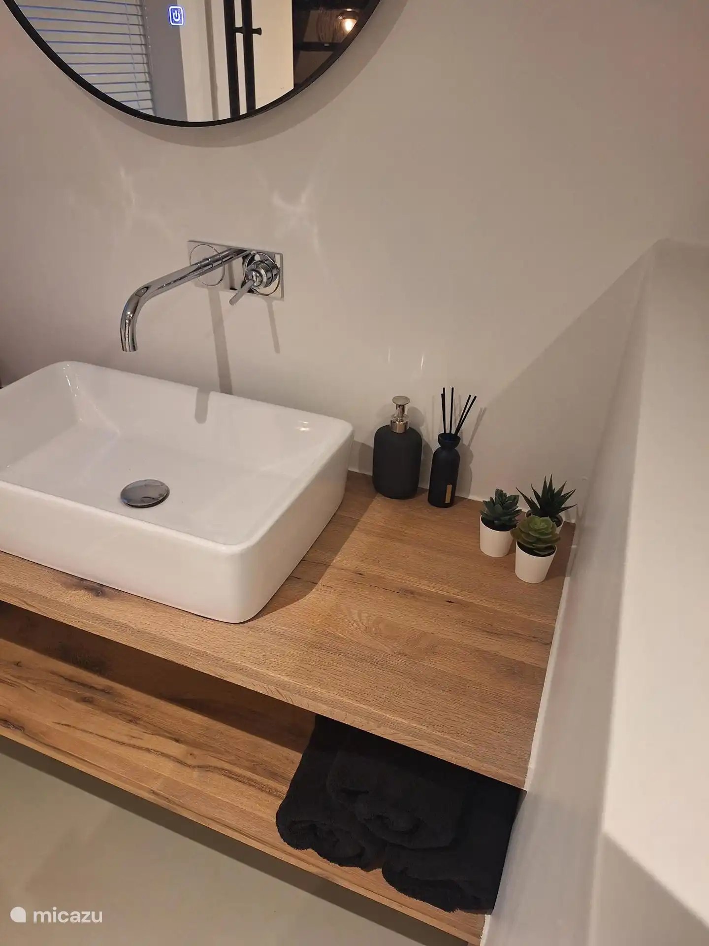 Luxury sink with hand soap