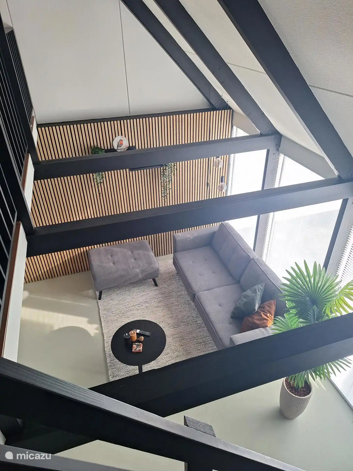 Living room from upstairs