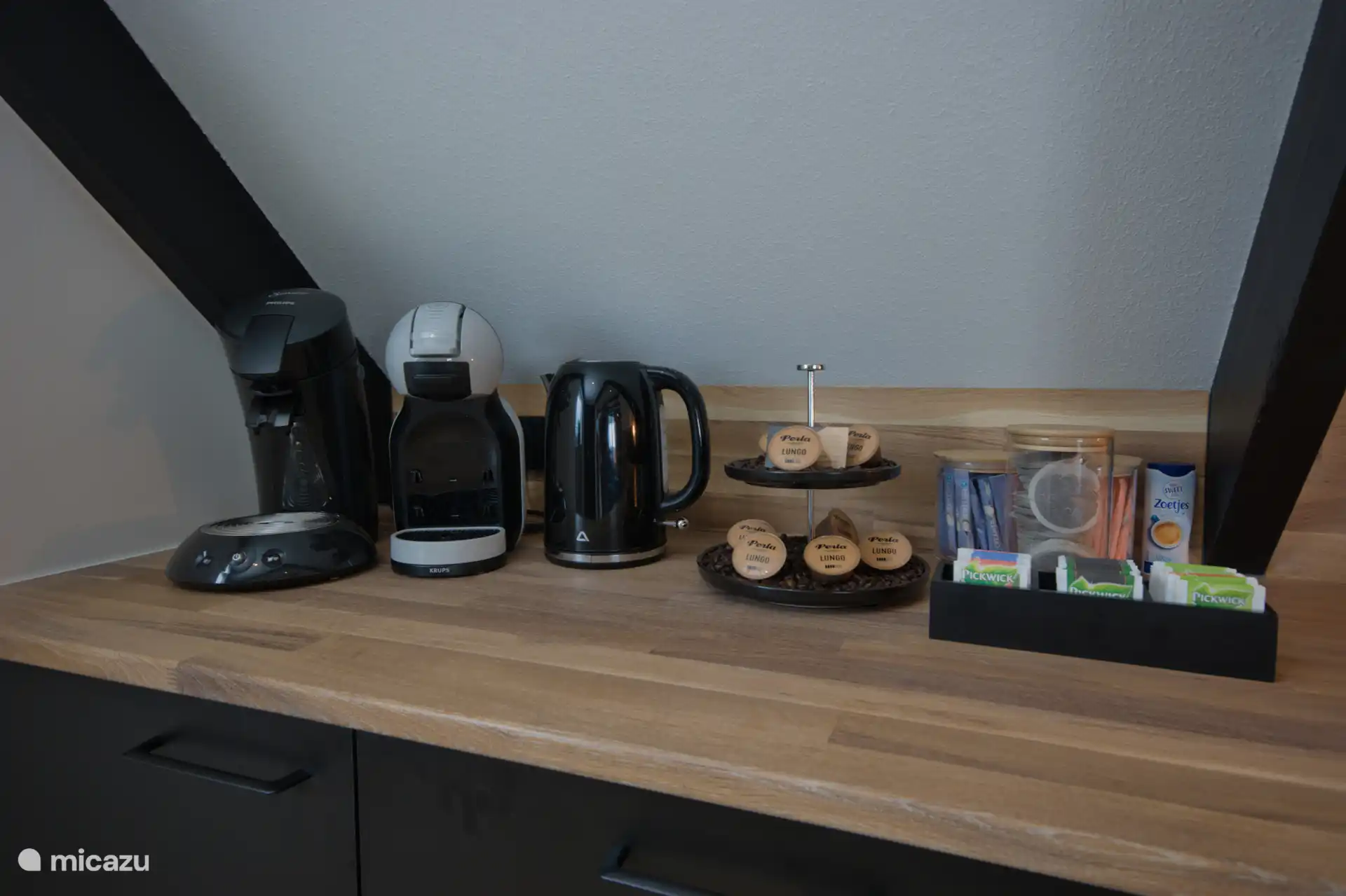 gratis koffie en thee
