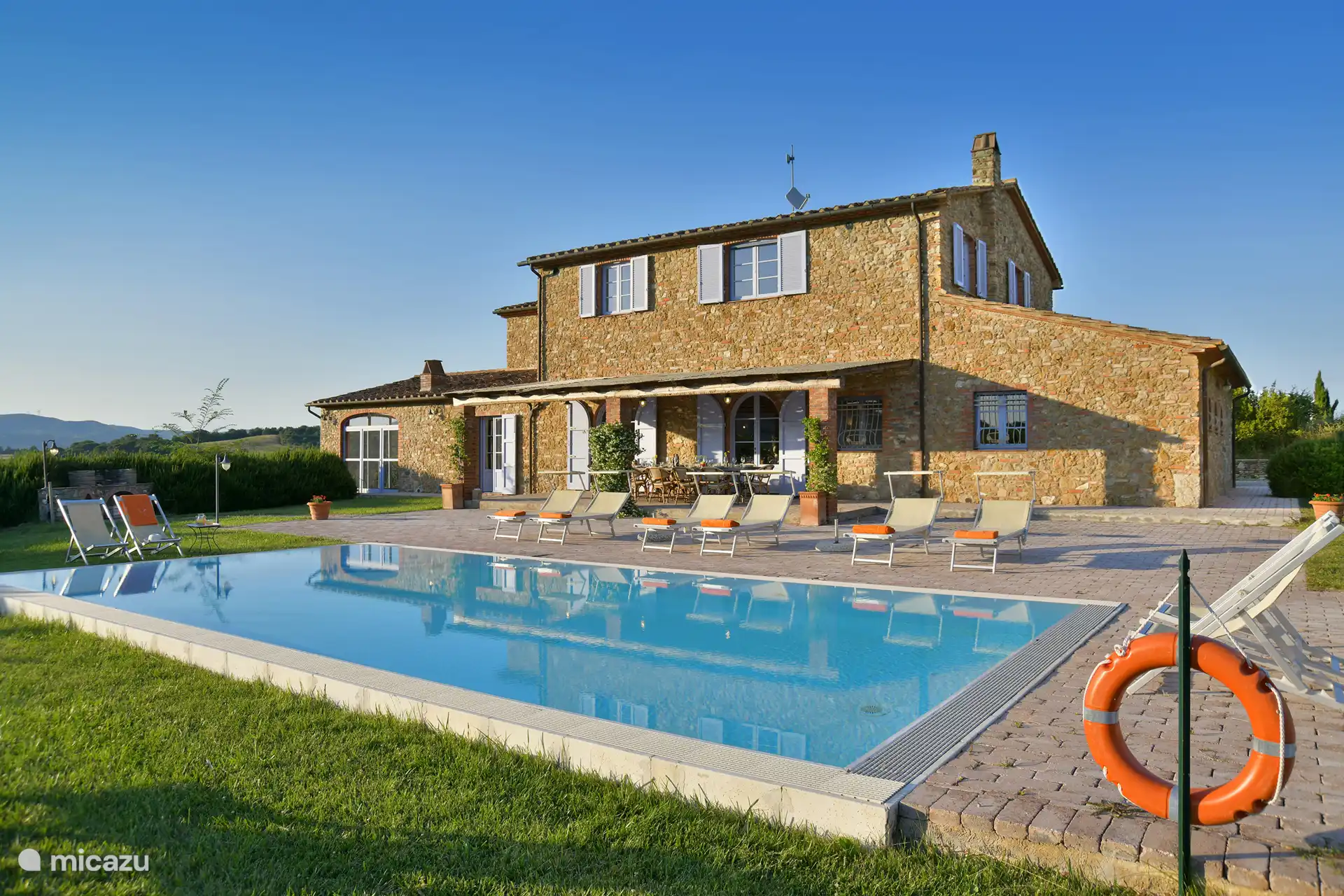 Villa Luce in Italien, Toskana, Guardistallo - villa