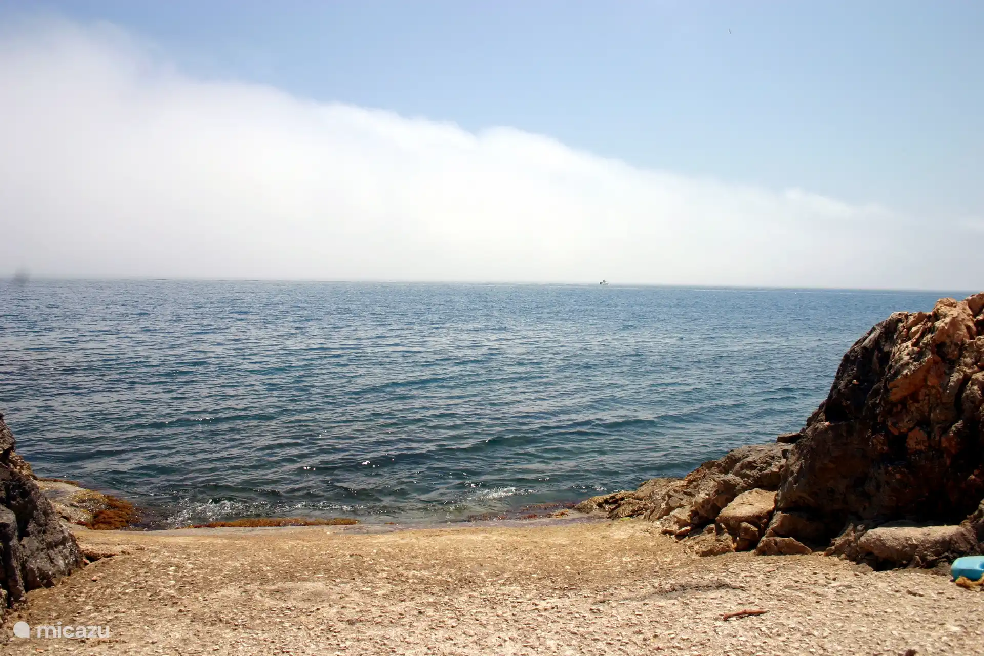 The nearby sea, at 150mt (on foot). Rocky coast: ideal for swimming and snorkeling.