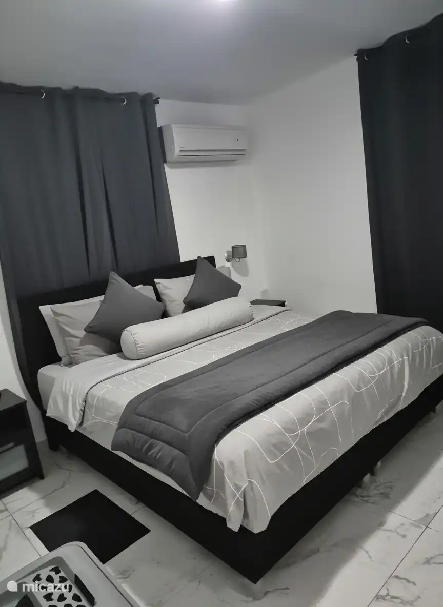 Une chambre double spacieuse et confortable.