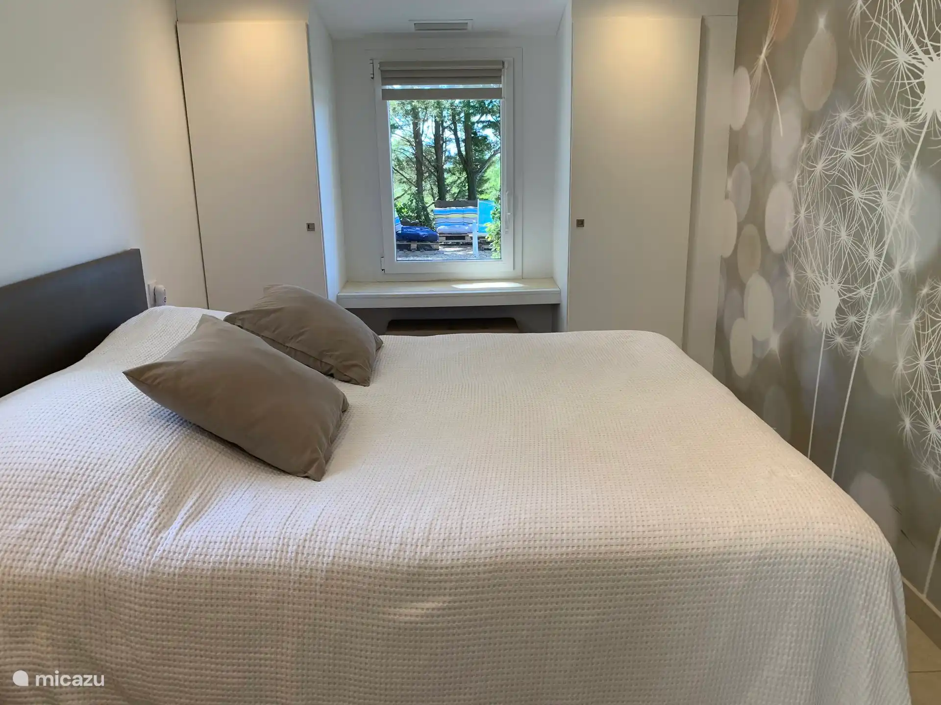 Schlafzimmer 1 im Erdgeschoss.