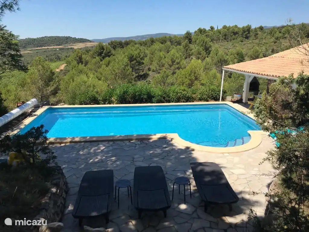 Villa Vue et Vignes  in Frankreich, Hérault, Siran-Najac - villa