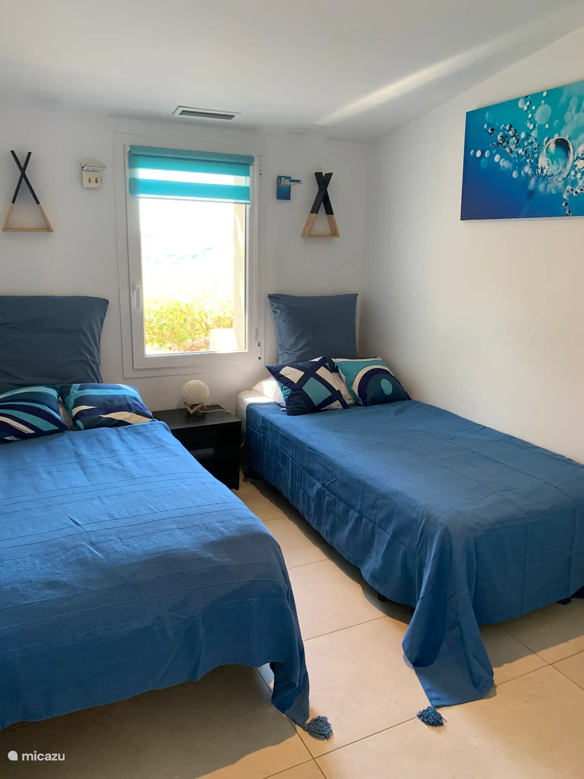 Schlafzimmer 2 im Erdgeschoss.