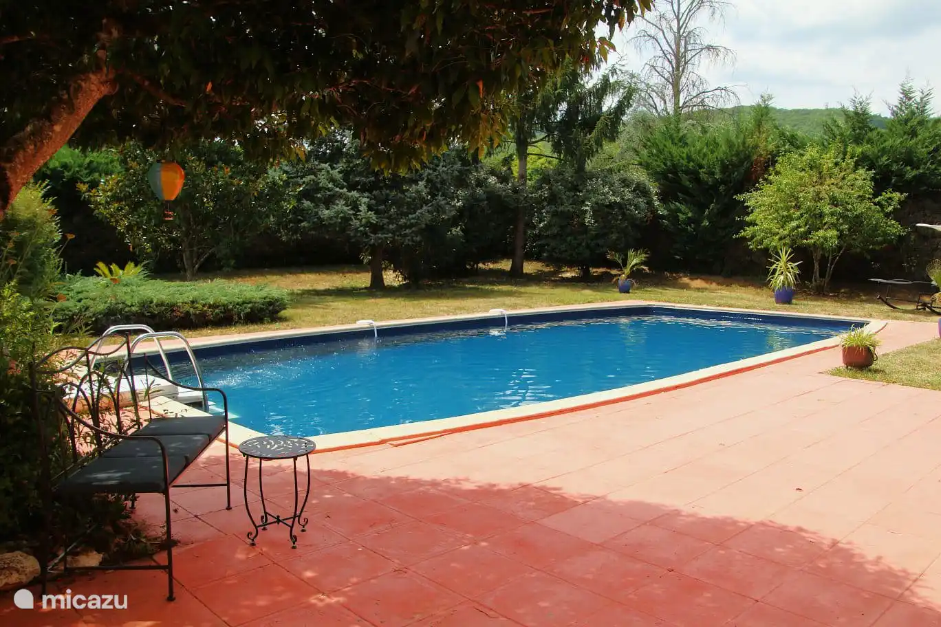 Large private swimming pool