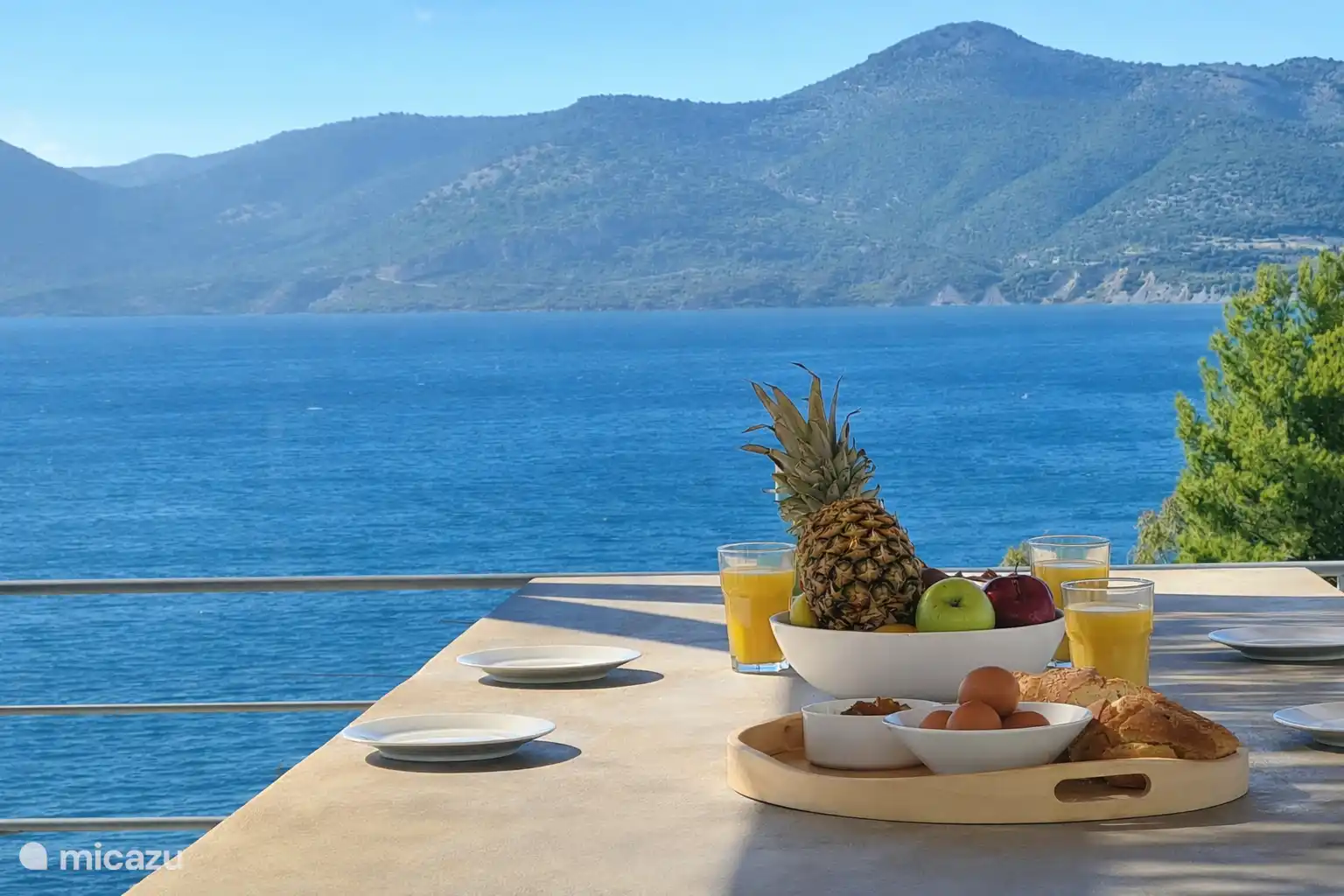 Petit-déjeuner avec vue ! 